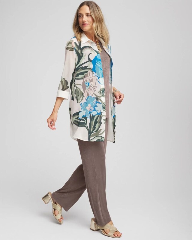 Travelers Artisanal Chiffon Tunic - image 2